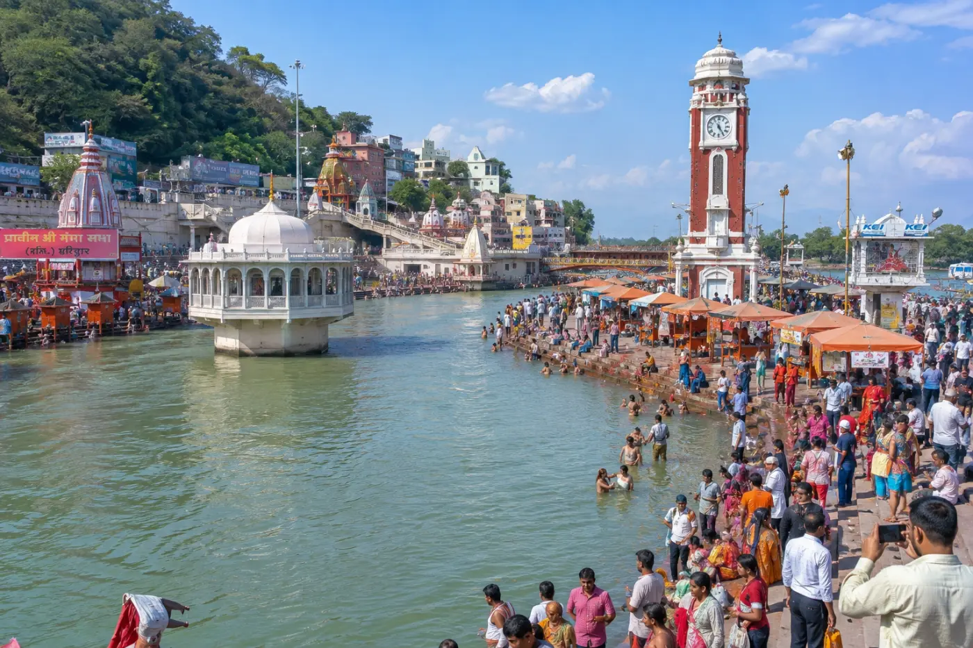 Har Ki Pauri Ganga ghat in Haridwar near Hotel Mithila